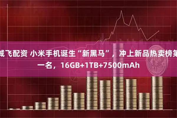 诚飞配资 小米手机诞生“新黑马”，冲上新品热卖榜第一名，16GB+1TB+7500mAh