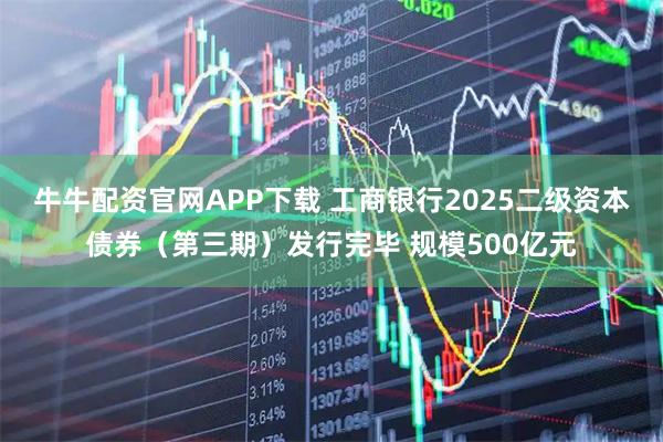 牛牛配资官网APP下载 工商银行2025二级资本债券（第三期）发行完毕 规模500亿元