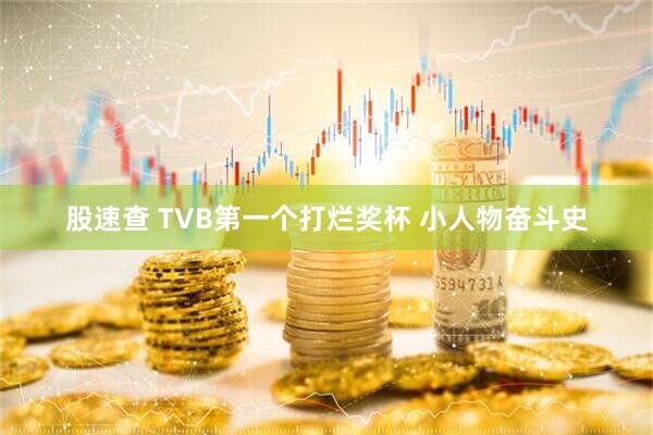 股速查 TVB第一个打烂奖杯 小人物奋斗史