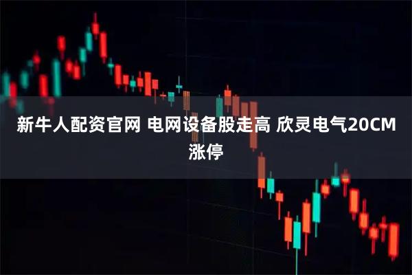 新牛人配资官网 电网设备股走高 欣灵电气20CM涨停