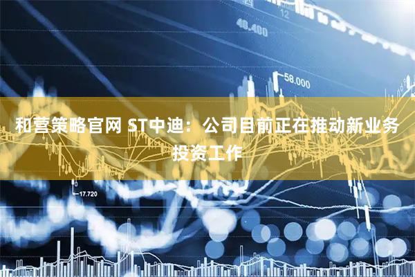 和营策略官网 ST中迪：公司目前正在推动新业务投资工作